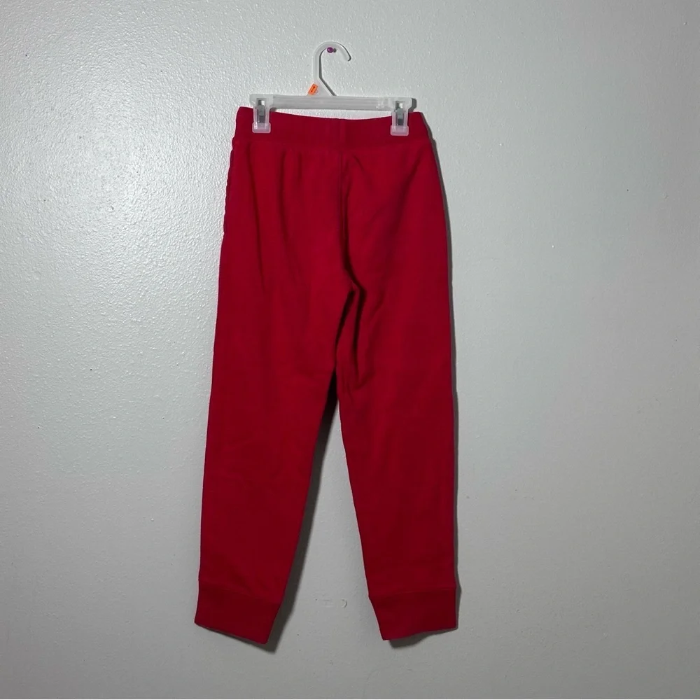 GAP Kids‎ Unisex Red Jogger Drawstring Sweat Pants size L